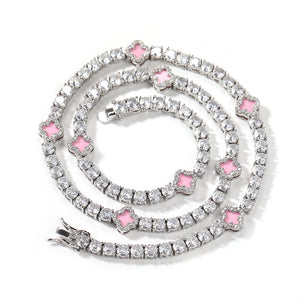 Van Clover Necklace | Pink