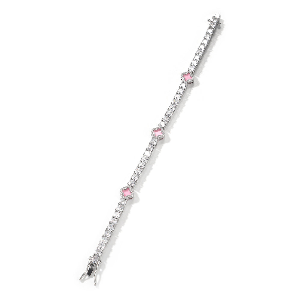 Van Clover Bracelet | Pink